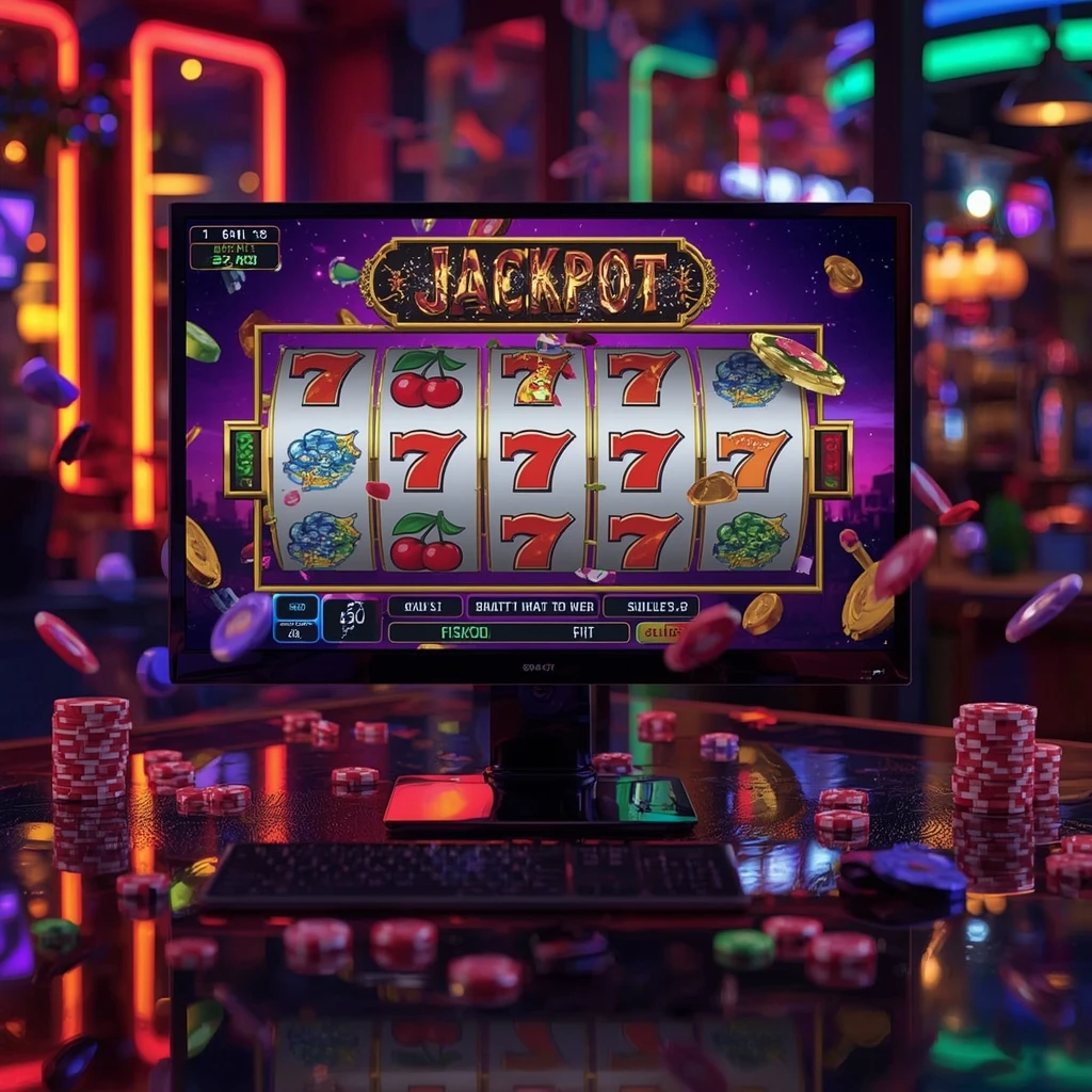 slots on the monitor HAPPiSTAR CASINO