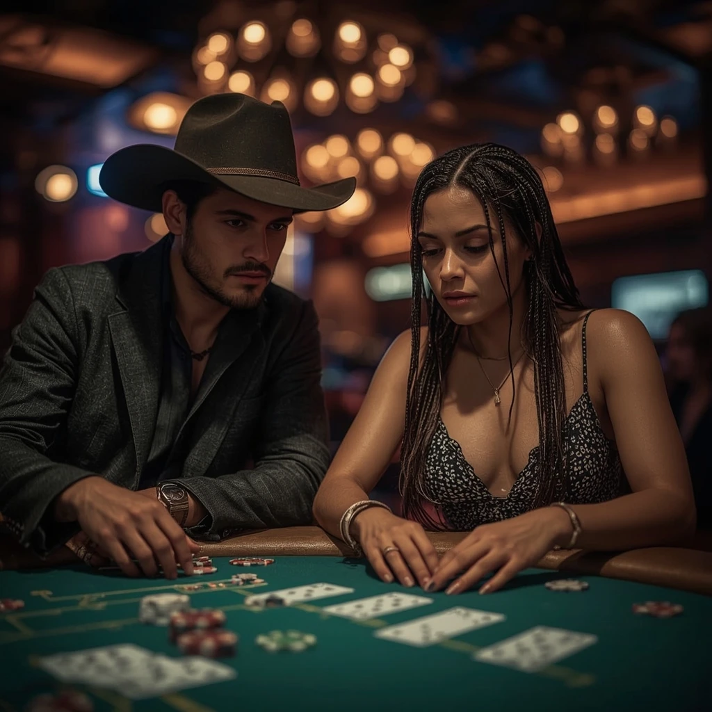 photo of two poker players HAPPiSTAR CASINO